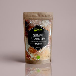 Gum Sudan Gummi arabicum pulver 1000G